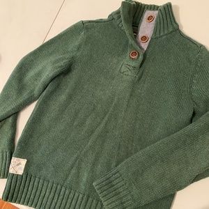 Half Button down sweater